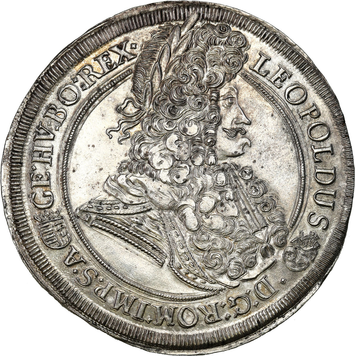 Austria. Leopold I. Talar 1696 KB, Kremnica - PIĘKNY